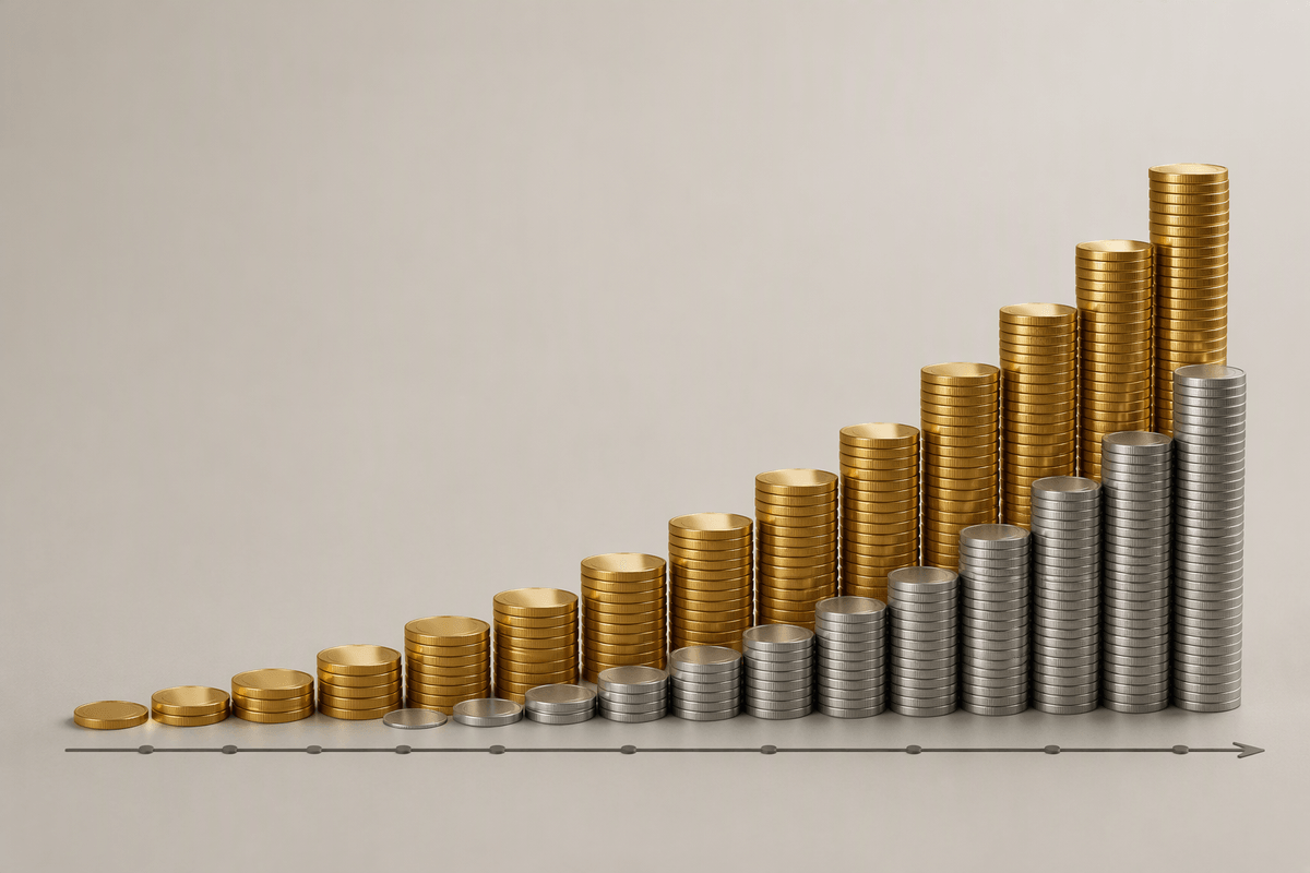 Why compounding and timing change the annual cost
