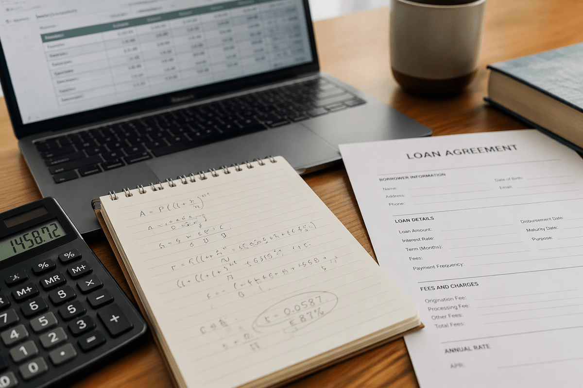 A quick way to estimate APR from fees