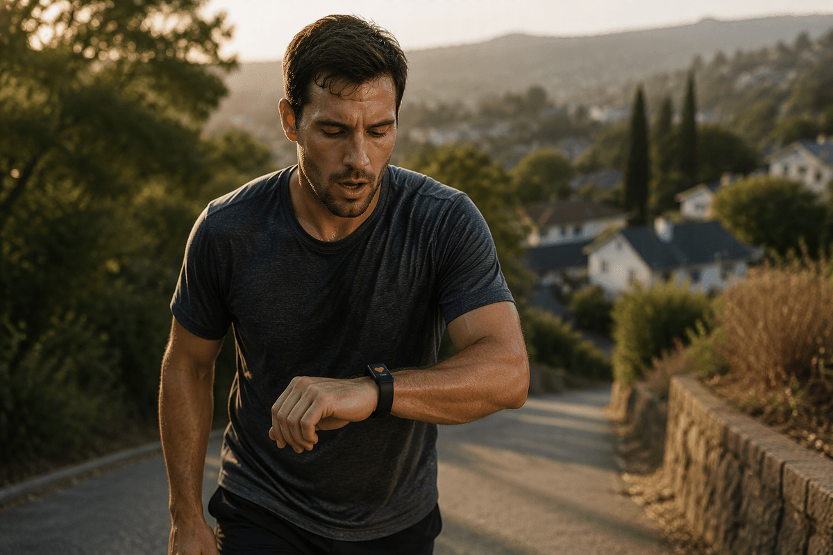 Fitness may look stable while the heart works harder