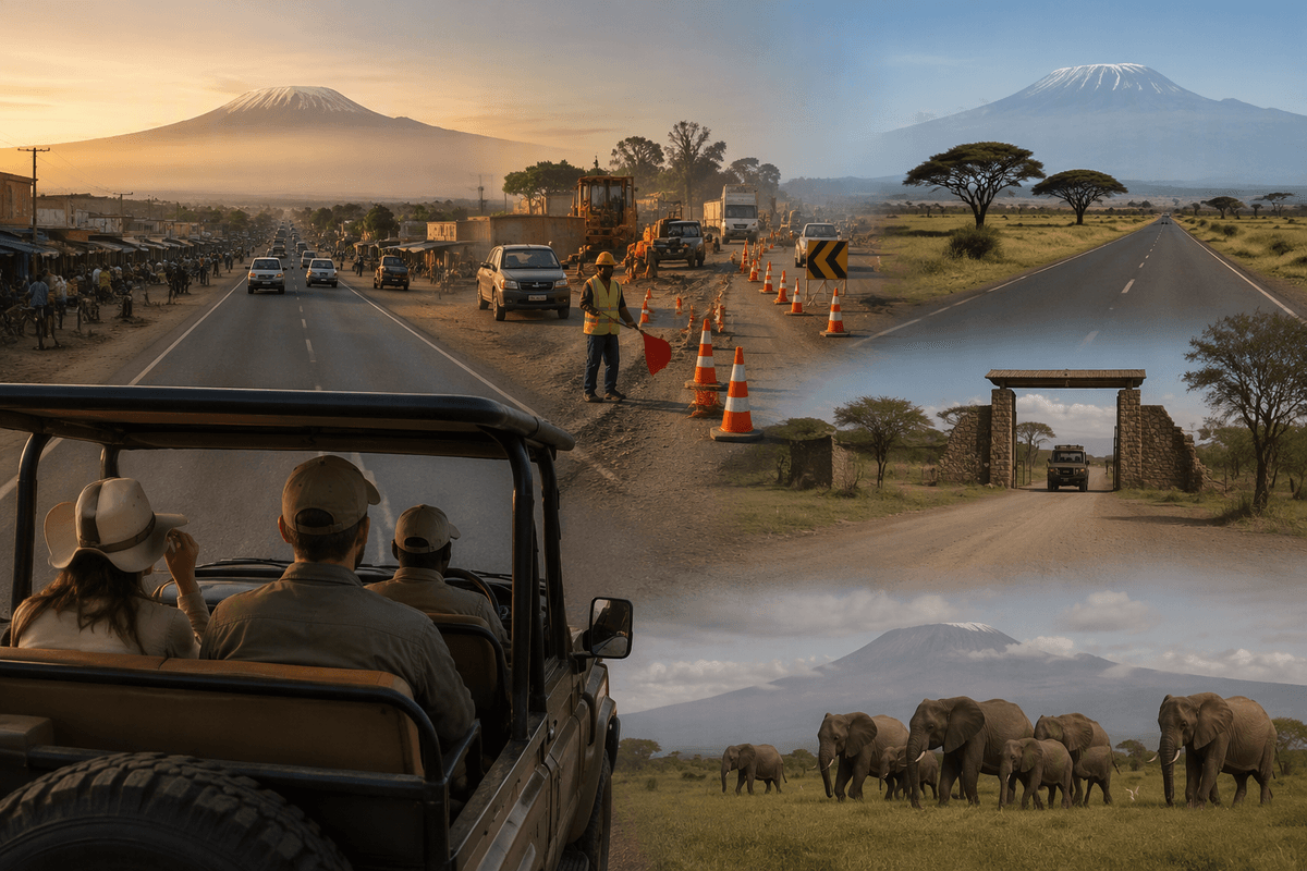 Day 4: Amboseli elephants and Kilimanjaro views