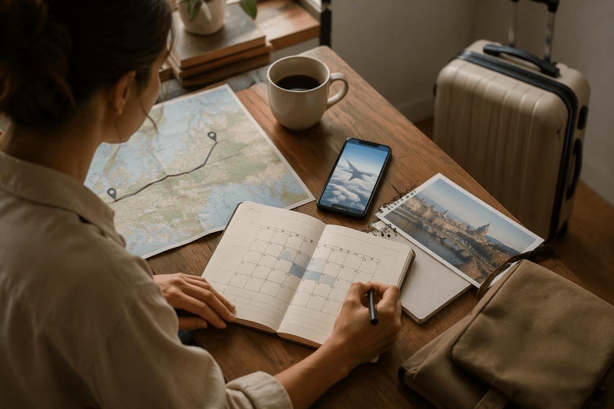 Plan the basics: dates, pace, priorities