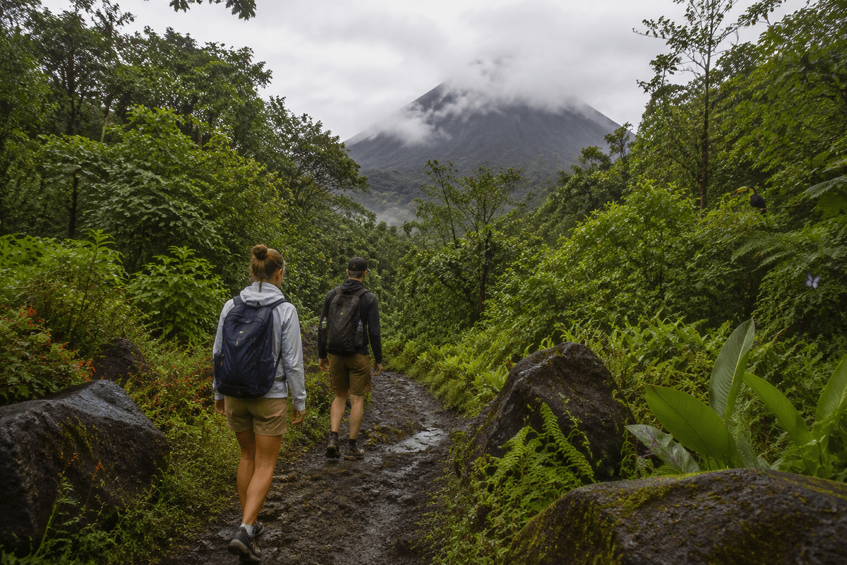 Days3–5 Arenal/La Fortuna—Must hike; Opt springs; Skip rafting.